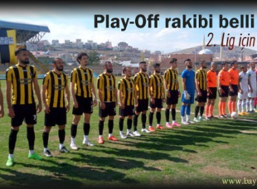 Play-Off rakibi belli oldu