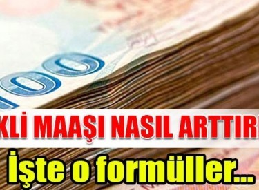 Emekli maaşını artırmanın 8 formülü!