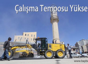 Çalışma Temposu Yükseliyor