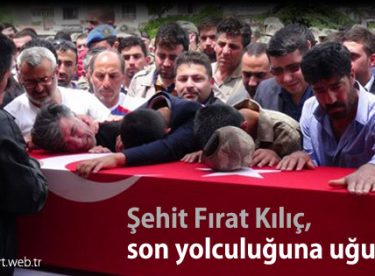 Şehidimiz son yolculuğuna uğurlandı