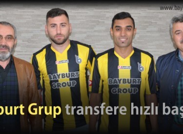 Bayburt Grup Özel İdare Spor, transfere hızlı başladı