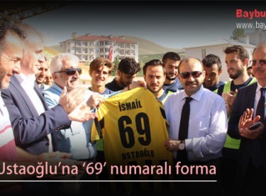 Vali Ustaoğlu’na ‘69’ numaralı forma