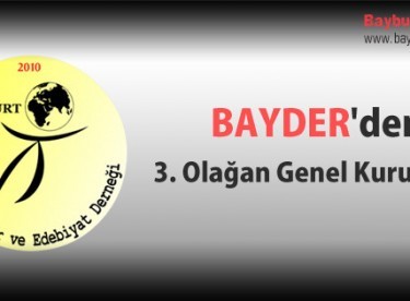 BAYDER’den Olağan Genel Kurul İlanı