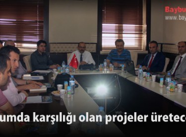 Toplumda karşılığı olan projeler üreteceğiz