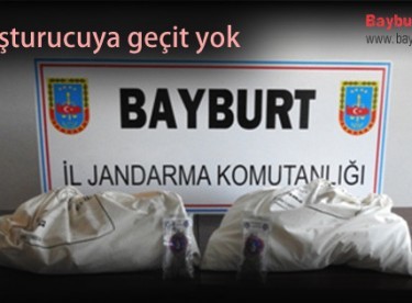 Uyuşturucuya geçit yok