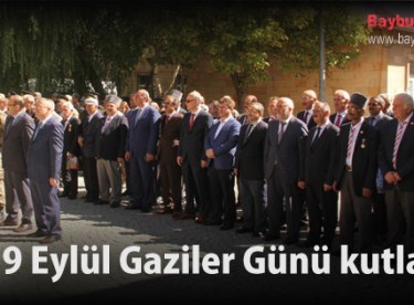 19 Eylül Gaziler Günü kutlandı