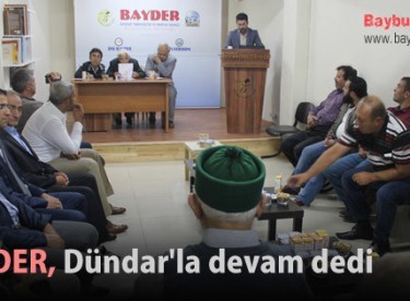BAYDER, Dündar’la devam dedi