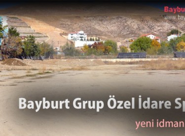 Bayburt Grup Özel İdare Gençlik Spor’a yeni idman sahası