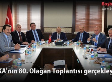 KUDAKA’nın 80. Olağan Toplantısı gerçekleştirildi