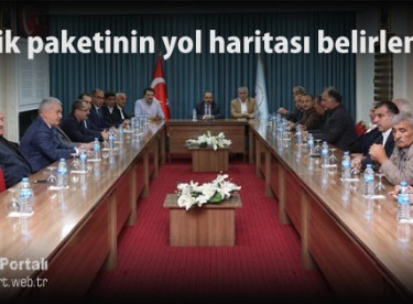 Teşvik paketinin yol haritası belirleniyor
