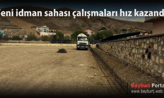 Yeni idman sahası çalışmaları hız kazandı