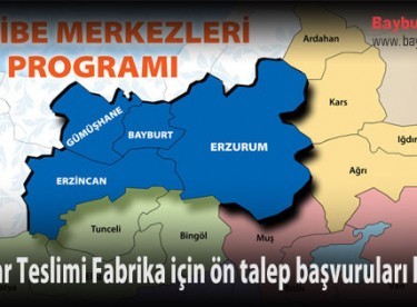 Anahtar Teslimi Fabrika için ön talep başvuruları başladı