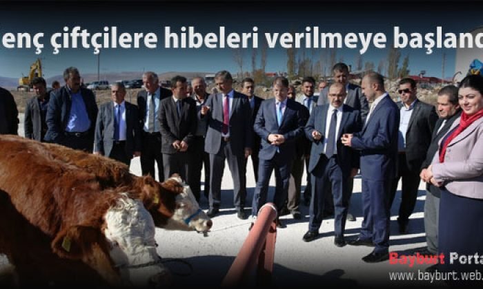 Genç çiftçilere hibeleri verilmeye başlandı