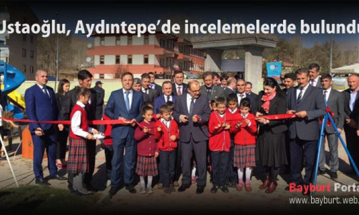 Ustaoğlu, Aydıntepe’de incelemelerde bulundu