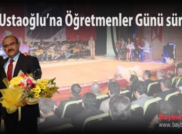 Vali Ustaoğlu’na Öğretmenler Günü sürprizi