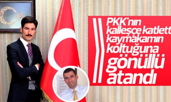 Kendi isteğiyle Derik Kaymakamlığına atandı