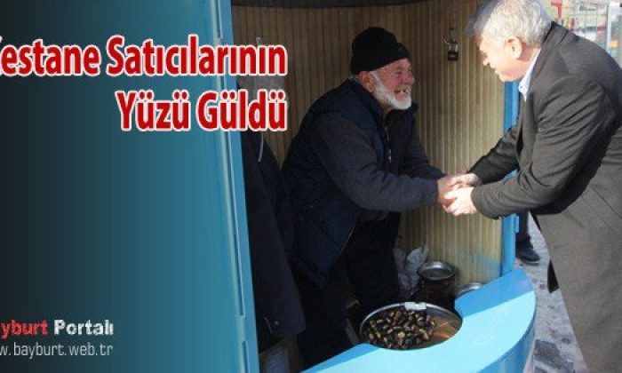 Kestane Satıcılarının Yüzü Güldü