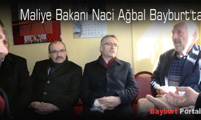 Maliye Bakanı Naci Ağbal Bayburt’ta
