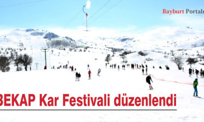 BEKAP Kar Festivali düzenlendi