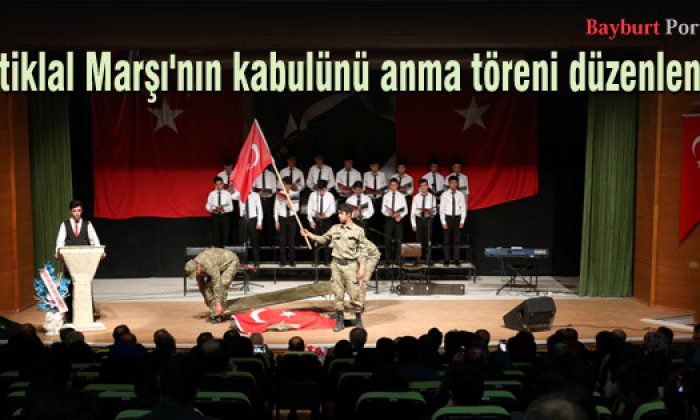 İstiklal Marşı’nın kabulünü anma töreni düzenlendi