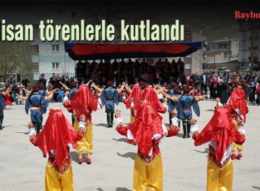 23 Nisan Çocuk Bayramı törenlerle kutlandı