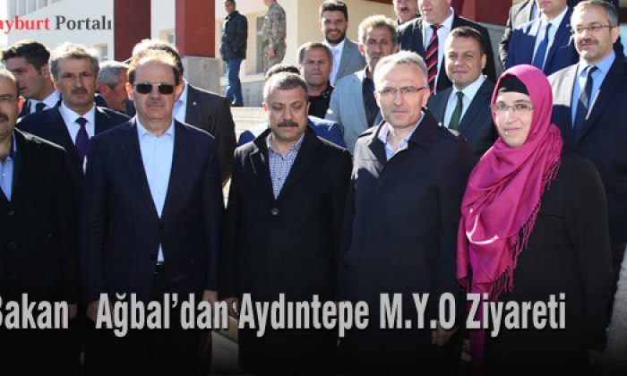 Bakan Ağbal’dan Aydıntepe M.Y.O Ziyareti