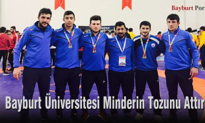 Bayburt Üniversitesi, minderin tozunu attırdı