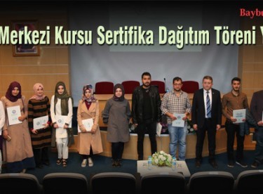 Çağrı Merkezi Kursu Sertifika Dağıtım Töreni Yapıldı