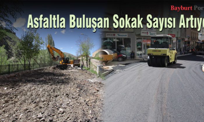Asfaltla Buluşan Sokak Sayısı Artıyor