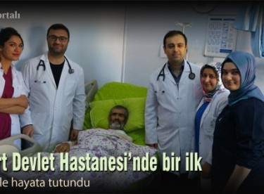 Bayburt Devlet Hastanesi’nde bir ilk