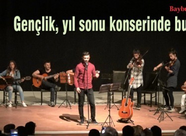 Gençlik, yıl sonu konserinde buluştu