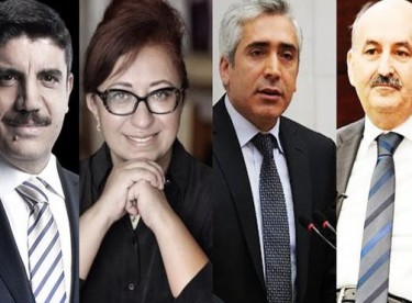 Ak Parti’de liste dışı kalan isimler