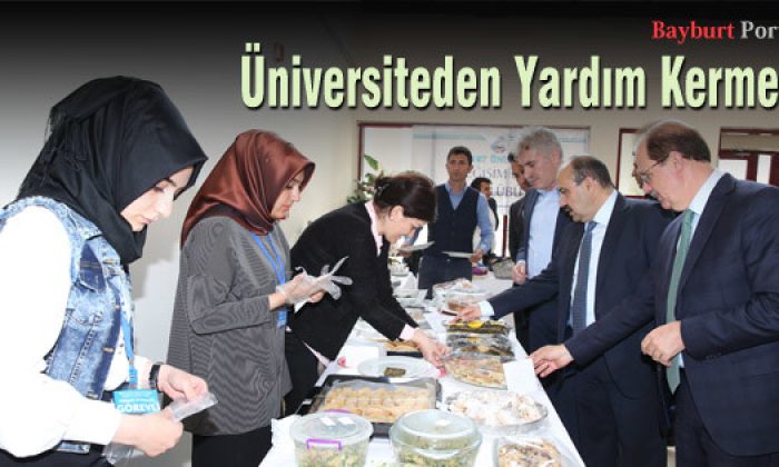 Üniversiteden Yardım Kermesi