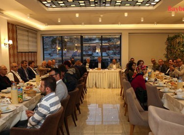 Bayburt Gazeteciler Cemiyeti’nden iftar