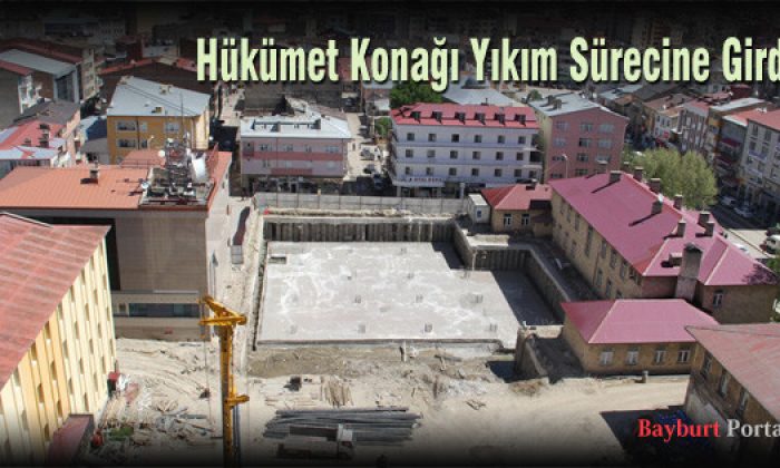 Hükümet Konağı Yıkım Sürecine Girdi