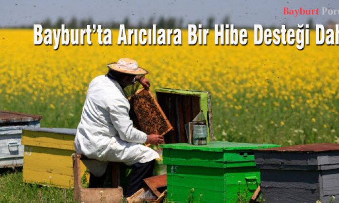 Bayburt’ta Arıcılara Bir Hibe Desteği Daha