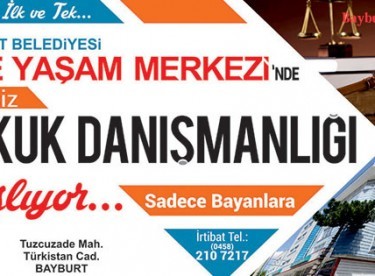 Bayburt’ta ücretsiz hukuk danışmanlığı hizmeti