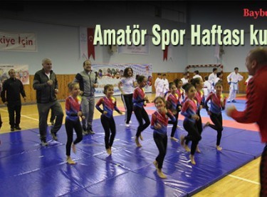 Amatör Spor Haftası kutlandı