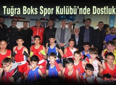 Tuğra Boks Spor Kulübü’nde Dostluk Maçı