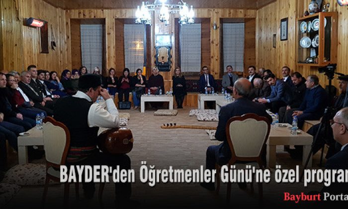 BAYDER’den Öğretmenler Günü’ne özel program