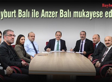 Bayburt Balı ile Anzer Balı mukayese edilecek