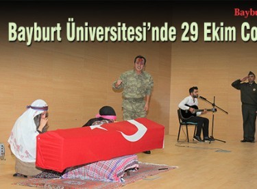 Bayburt Üniversitesi’nde 29 Ekim Coşkusu