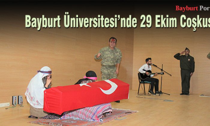 Bayburt Üniversitesi’nde 29 Ekim Coşkusu