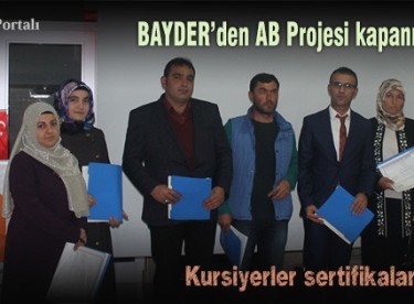 Dezavantajımız Bize Engel Olmasın projesinde final