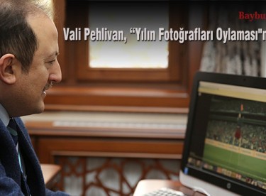 Vali Pehlivan, “Yılın Fotoğrafları Oylaması”na katıldı