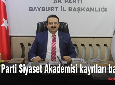 Ak Parti Siyaset Akademisi kayıtları başladı