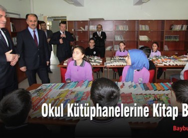 Bayburt Belediyesin’den Kitap Bağışı