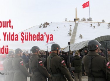 Bayburt 100. Yılda Şüheda’ya Yürüdü