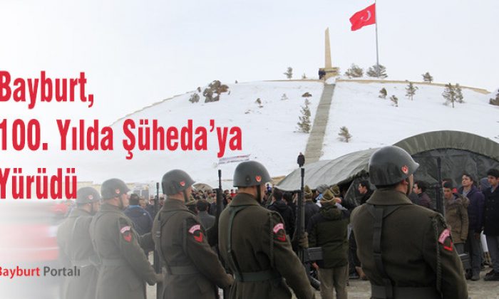 Bayburt 100. Yılda Şüheda’ya Yürüdü