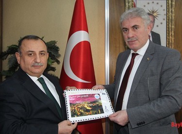 Posta Pulları Başkan Memiş’e Takdim Edildi